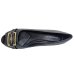 Sapato Piccadilly Salto Médio Metal Feminino - Preto
