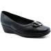 Sapatilha Piccadilly Casual Conforto Detalhe Feminina - Preto