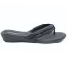 Chinelo Anabela Piccadilly Detalhes Feminino - Preto