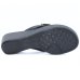 Chinelo Anabela Piccadilly Detalhe Conforto Napa Soft - Preto