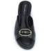 Tamanco Piccadilly Conforto Detalhes Feminino - Preto