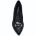 Sapato Piccadilly Salto Baixo Detalhe Feminino - Preto