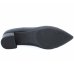 Sapato Piccadilly Salto Baixo Detalhe Feminino - Preto