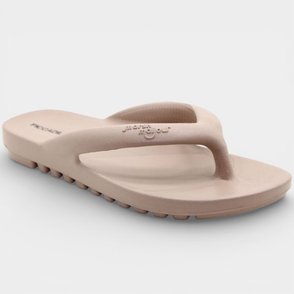 Chinelo Piccadilly Marshmallow Tratorado Feminino - Nude