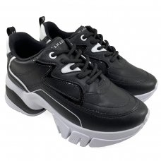 Tênis Dad Sneaker Chunky Ramarim - Preto e Branco