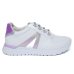 Tênis Ramarim Flatform Dad Sneaker Tratorado Feminino - Branco e Lilás