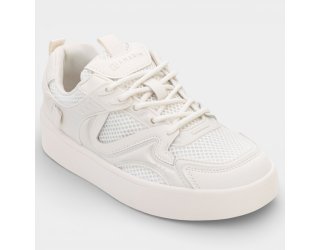 Tenis Ramarim Casual Pespontos Feminino - Off White