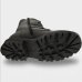 Bota Coturno Ramarim Fivela Tratorada Cano Médio Feminina - Preto