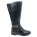Bota Ramarim Comfortflex Detalhes Cano Alto Feminina - Preto