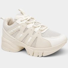 Tênis Ramarim Chunky Plataforma Nova York Feminino - Off White