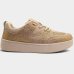 Tênis Ramarim Casual Sneaker Strass Feminino - Bege