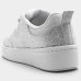 Tênis Ramarim Casual Sneaker Strass Feminino - Cinza