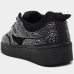 Tênis Ramarim Casual Sneaker Strass Feminino - Preto