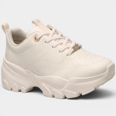 Tênis Ramarim Chunky Plataforma Feminino - Bege