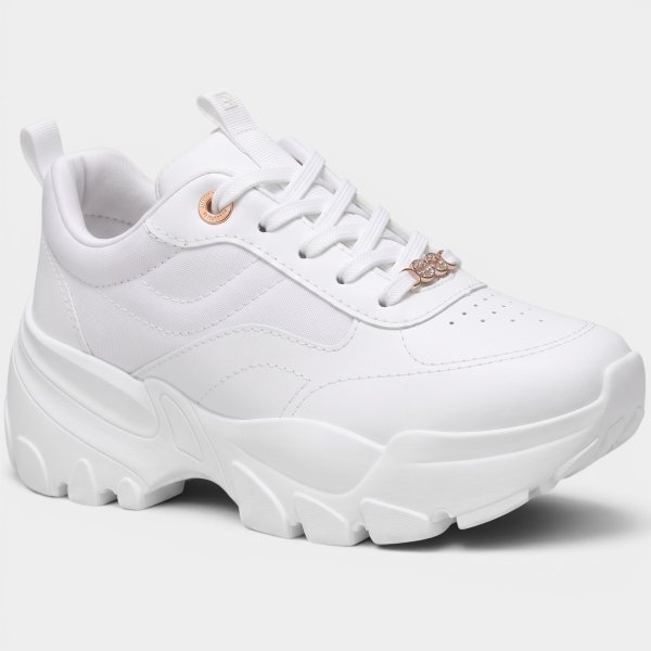 Tênis Ramarim Chunky Plataforma Feminino - Branco