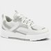 Tênis Ramarim Streetwear Flatform Casual Feminino - Branco e Cinza