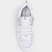 Tênis Ramarim Streetwear Flatform Casual Feminino - Branco e Cinza