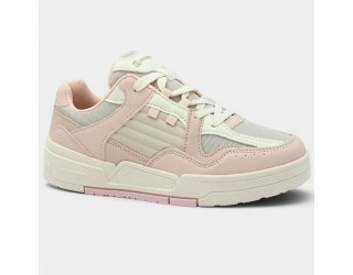Tênis Ramarim Streetwear Casual Feminino - Branco e Rosa