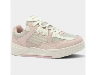 Tênis Ramarim Streetwear Casual Feminino - Branco e Rosa Tênis Ramarim Streetwear Casual Feminino - Branco e Rosa