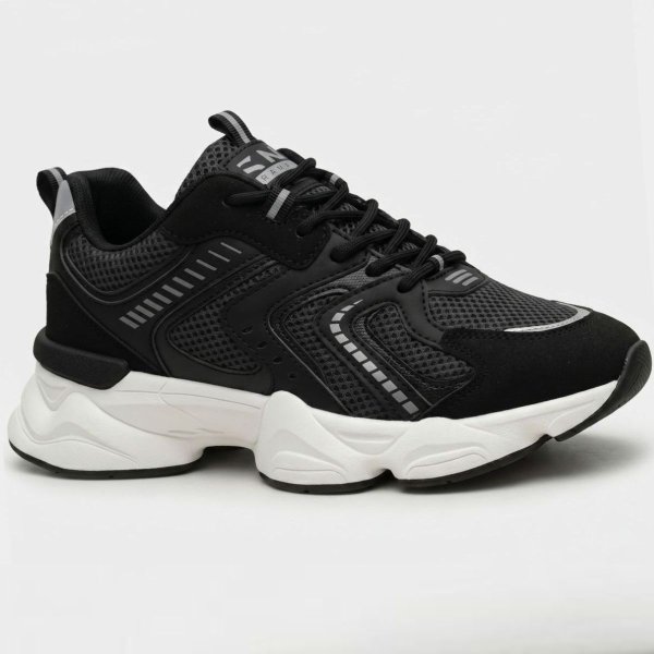Tênis Ramarim Chuncky Feminino - Preto e Branco