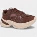 Tênis Ramarim Chunky Fleecy Plus Feminino - Marrom