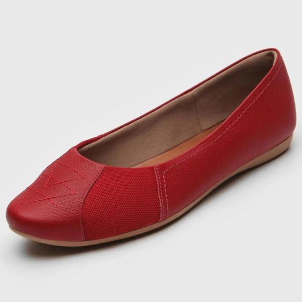 Sapatilha Usaflex Joanete Feminino - Vermelha 