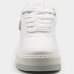 Tênis Via Marte Casual Detalhe Metálico Feminino - Branco e Prata