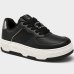 Tênis Via Marte Casual Detalhe Strass Feminino - Preto