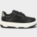 Tênis Via Marte Casual Detalhe Strass Feminino - Preto