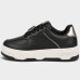 Tênis Via Marte Casual Detalhe Strass Feminino - Preto