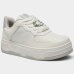Tênis Via Marte Casual Detalhe Strass Feminino - Branco e Prata