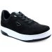 Tênis Via Marte Flatform Casual Feminino - Preto e Branco