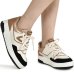 Tênis Via Marte Casual Feminino - Off White e Bege