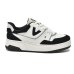 Tênis Via Marte Casual Feminino - Marfim e Preto
