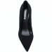 Scarpin Via Marte Nobuck Salto Alto Feminino - Preto
