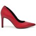 Scarpin Via Marte Salto Alto Feminino - Vermelho