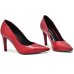 Scarpin Via Marte Salto Alto Feminino - Vermelho
