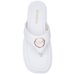 Chinelo Via Marte Logo Metal Detalhe Feminino - Branco