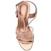 Sandália Via Marte Strass Salto Fino Feminina - Dourado