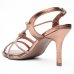 Sandália Via Marte Strass Salto Fino Feminina - Dourado