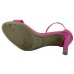Sandália Via Marte Básica Salto Fino Feminina - Rosa Pink