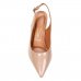 Scarpin Vizzano Salto Baixo Bico Fino Chanel - Bege