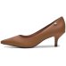 Scarpin Vizzano Salto Baixo Básico Bico Fino Feminino - Caramelo Scarpin Vizzano Salto Baixo Básico Bico Fino Feminino - Caramelo