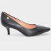 Scarpin Vizzano Salto Baixo Básico Bico Fino Feminino - Preto