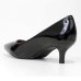 Scarpin Vizzano Salto Baixo Verniz Feminino - Preto
