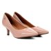 Scarpin Vizzano Salto Baixo Verniz - Rosa Claro Scarpin Vizzano Salto Baixo Verniz - Rosa Claro
