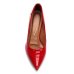 Scarpin Vizzano Salto Baixo Verniz - Vermelho