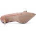 Scarpin Vizzano Salto Médio Bico Fino Fivela Feminino - Caramelo