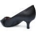 Scarpin Vizzano Salto Médio Bico Fino Fivela Feminino - Preto