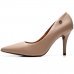 Scarpin Vizzano Pelica Fosco Salto Alto Feminino - Bege